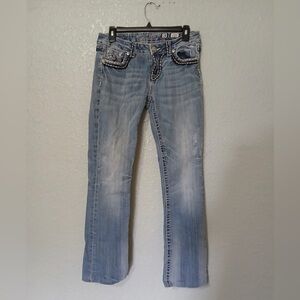 Miss me jeans Size 28 easy boot 35 inseam